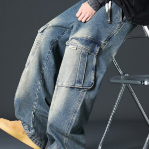 Men's Washed Baggy Cargo